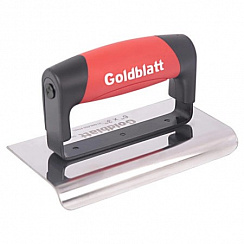 G06953  кромкообрезная кельма из нержавеющей стали 6 × 3 GOLDBLATT